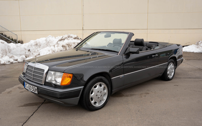 Mercedes Benz 300 CE 24V Cabriolet A124 (1992), Zweitbesitz, Bewertung Note 2, äußerst gepflegter Garagenwagen mit H-Kennzeichen