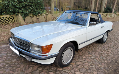 Mercedes Benz R107 420 SL Deutsches Fahrzeug Hardtop 3. Hand 117.000 Km