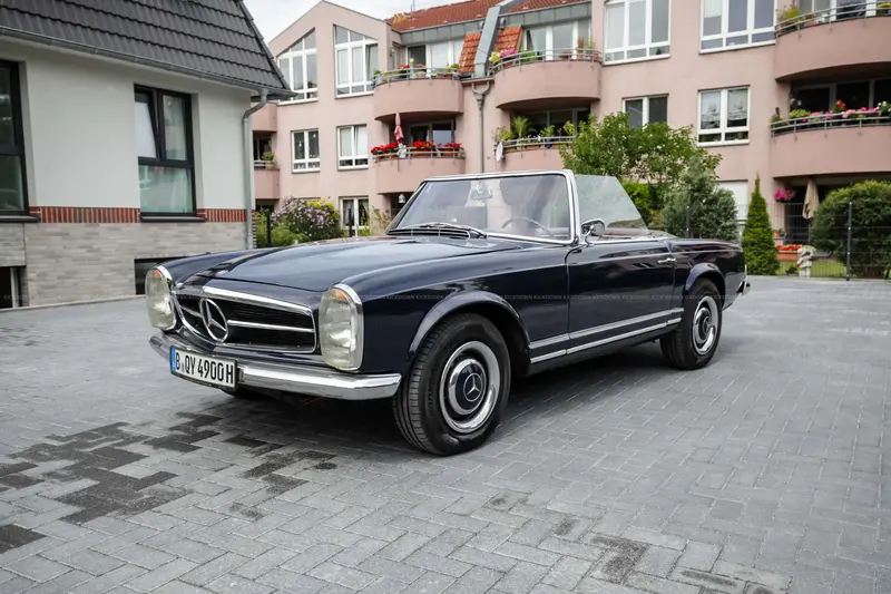 Mercedes-Benz W113 250 SL Pagode (1967), 280er Motor, H-Kennzeichen, Deutsche Erstauslieferung, Classic Data 3+