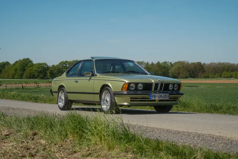 BMW 635 CSI E24 (1980), attractive color combination, freshly painted, scheduled for maintenance at the end of 2025