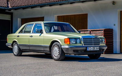 Mercedes Benz W126 500 SEL (1982), Leder und Klimaanlage, restauriert, umfangreiche Investitionen