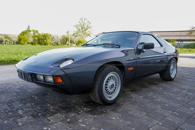 Porsche 928 (1981), Handschalter, Gutachten von 2016 mit Note 2- vorhanden, BBS-Felgen, längere Standzeit