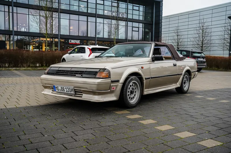 Toyota Celica TA60 Cabriolet, owned since 2009, with H license plate, exchange engine, certificate grade 2 (1984)