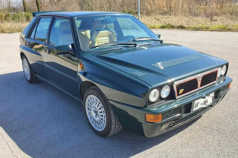 Lancia Delta 2.0 i.e. 16V HF Integrale Verde York Numerata extrem seltenes Fahrzeug (1992)