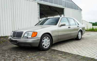 Mercedes Benz W140 600 SEL (1991), 2. Hand, attraktive Farbkombination