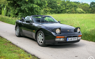 Porsche 944 Turbo Cabrio Klima elektr. Sitze 528 Stück Weltweit nur 58t km (1991)