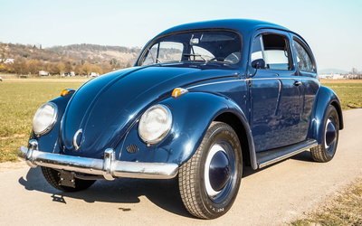 Volkswagen Ovali Standard Historie Zweifachvergaser (1957)