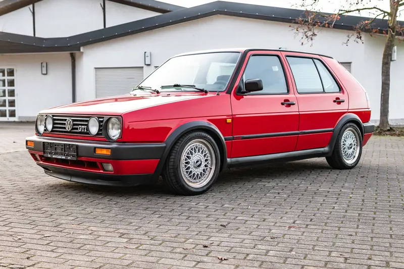Volkswagen Golf 2 GTI Historie Tornadorot aktuelle HU (1992)
