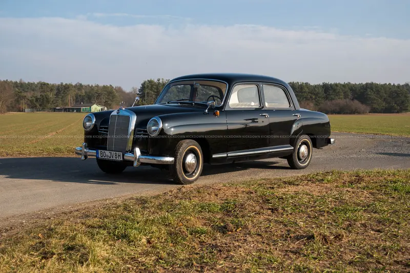 Mercedes Benz 180 Ponton W120 (1955), früher Ponton, Gutachten Note 2, restauriert
