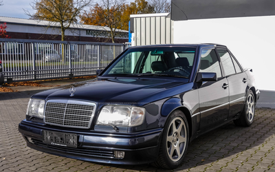 Mercedes 500E Limited (1994), one of 500, extensive restoration, appraisal with grade 1