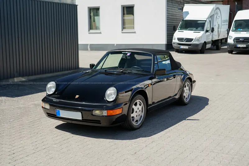 Porsche 911 964 Cabriolet—recently serviced, verifiable mileage, turbo seats (1990)
