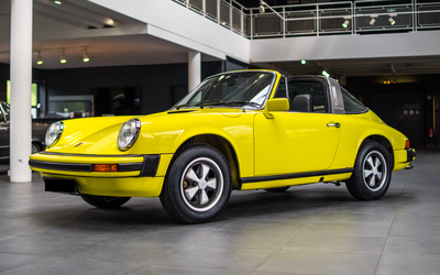 Porsche 911 2,7 S Targa Matching Numbers 5-Gang seltenes Schottenkaro in tollem Zustand (1977)