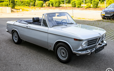 BMW 2002 Full convertible 1/200 extremely rare vehicle absolute rarity in collector's condition (1971)