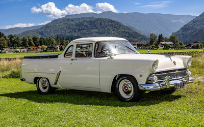 Ford Mainline Pickup / Ute. in nahezu perfektem zustand sehr seltenes Fahrzeug Sammlerstück (1955)