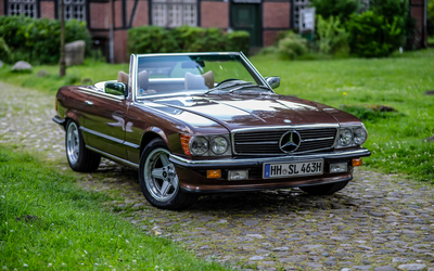 Mercedes Benz R107 350 SL Cabrio Seit 2001 im Besitz 25.000 € investiert Gutachten Note 2- (1979)