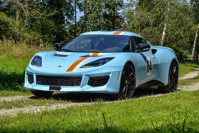Lotus Evora 400 Blue&Orange Edition 1 of 10 models worldwide with Komo-Tec performance upgrade to 443 hp (2016)