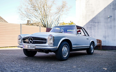 Mercedes-Benz W113 280 SL Pagode California, seltene Ausführung, einmalige Historie aus Familienbesitz (1968)
