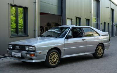 Audi Quattro Urmodell 2. Hand Scheckheftgepflegt Teilrestauriert Verloursaustattung (1982)