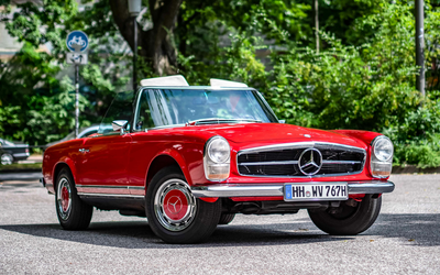 Mercedes Benz W113 280 SL Pagode USA-Import teilrestauriert ca. 45.000,-€ investiert (1968)