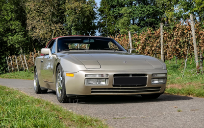 Porsche 944 S2 Cabrio Gold Metallic viele Investitionen Gutachten Note 2+ (1990)