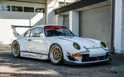 Porsche 911 993 RSR (1995), vollständig umgebauter Rennwagen, Motor und Getriebe vor kurzem revidiert, 370 PS