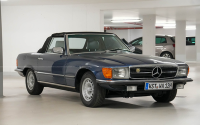 Mercedes Benz 280 SL R107 (1985) mit Gutachten Note 2, deutsches Fahrzeug, umfangreiche Ausstattung, komplett restauriert