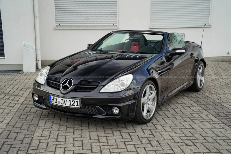 Mercedes-Benz SLK 55 AMG (2005), Wertgutachten Note 2, Letzter Service 05/2026, Lückenloses Scheckheft
