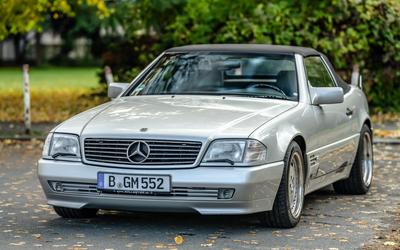 Mercedes-Benz R129 SL 600 Accident-free 6.0-liter V12 engine With 394 hp AMG Aero III wheels German first delivery (1995)