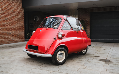 BMW Isetta, owned since 1980, rust-free and unwelded, summer vehicle, Isetta Club member (1956)