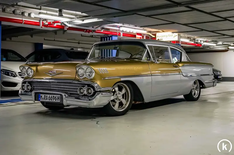 Chevrolet Bel Air V8 253 PS umfangreich restauriert US-Klassiker (1954)