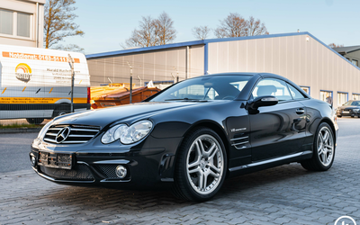Mercedes-Benz SL55 AMG Performance Carbon 2. Hand nur 4.100km 517PS (2007)