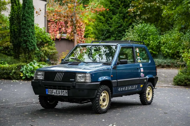 Fiat Panda 4x4 Sisley (1991), Allradantrieb, Sondermodell, sehr gepflegt