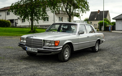 Mercedes-Benz W116 280 SE Restauriert Lückenloses Scheckheft Unfallfrei Wertgutachten Note 2- H-Kennzeichen Radio Klima (1978)