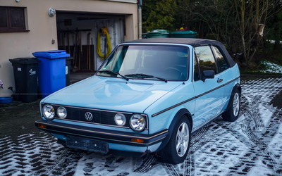 VW Golf Typ 155 GL „Kamei“ Cabriolet Seltene Ausführung Historisches Fahrzeug (1985)