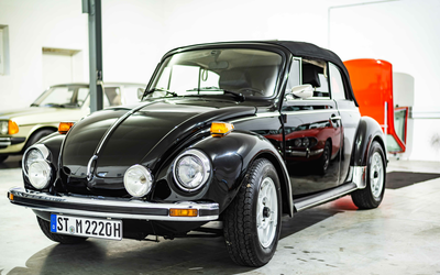 Volkswagen Käfer Cabrio 1303 Leistungssteigerung Kraus Weber Doppelvergaser Recaro (1979)