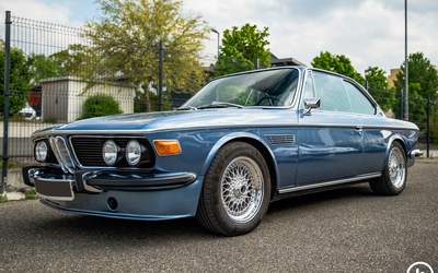 BMW E9 3.0 CSI restauriert original BMW CSL Paket mit BBS Classic Data 2+ (1972)