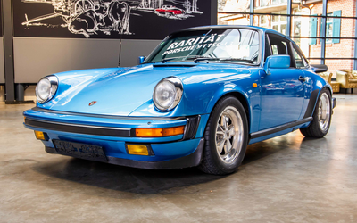 Porsche 911 SC-L 3.1 210PS Schalensitze Minervablau Metallic äußerst selten (1980)
