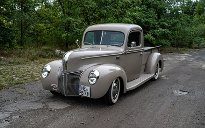 Ford Series 01C Pickup from 3rd hand Partially restored Appraisal Note 2+ (1940)