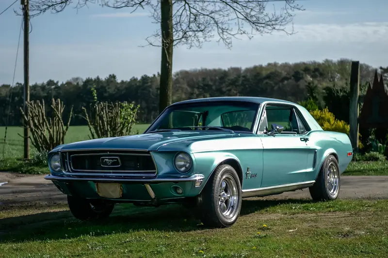 Ford Mustang Coupe Unfallfrei TÜV Zugelassen H-Kennzeichen Kunstlederaustattung Gepflegter Zustand (1968)