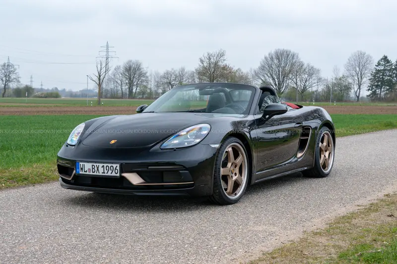 Porsche 718 Boxster GTS 25th Anniversary Special Edition (2021), one of 1,250, Approved, first owner, only 3,800 kilometers, VAT deductible
