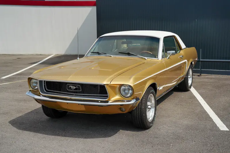 Ford Mustang 289 (1968) mit 4,7-Liter-V8, komplett restauriert, Top Zustand, Classic Analytics Note 1-