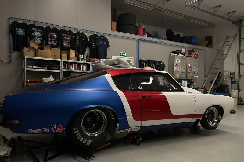 Plymouth Barracuda Dragster 7 seconds quarter mile (1967)