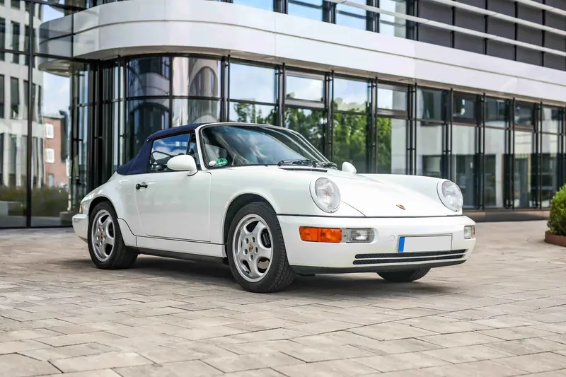 Porsche 964 C2 Cabrio Scheckheft, techn. Revidiert, Windschott (1992)