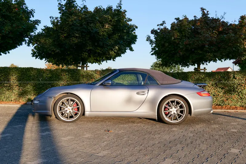 Porsche 911 997 4S X51 WLS (2006), Werksleistungssteigerung, frischer Service, Turbo-Sitze