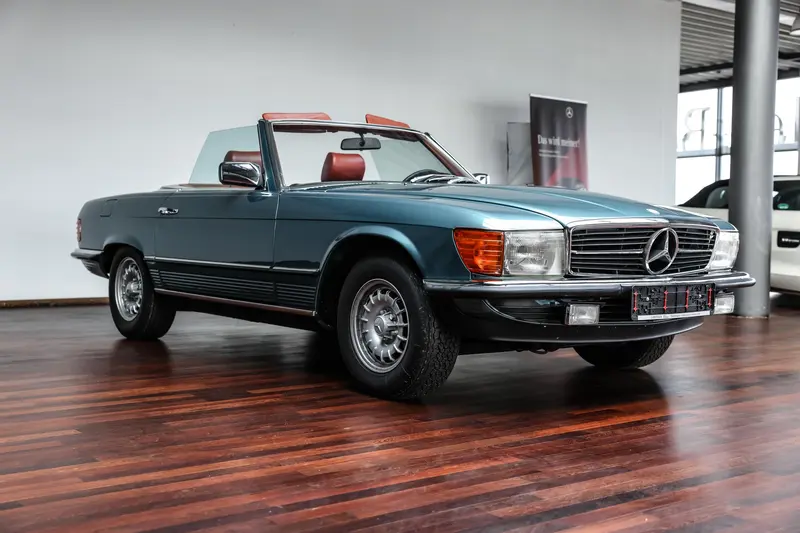 Mercedes-Benz R107 280 SL Restauriert Aus 2. Hand Lückenloses Scheckheft Unfallfrei Wertgutachten mit Note 2+ (1980)