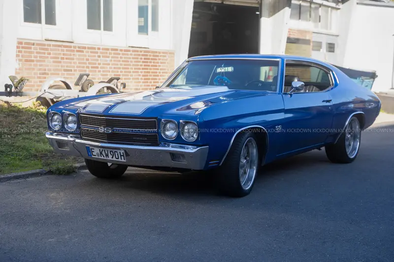 Chevrolet Chevelle 454 SS Clone (1970), mit 7,4-Liter-V8, Bewertung Note 2,5, umfangreich neu aufgebaut