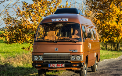 Nissan Datsun Urvan (E23) aus 1. Hand fachmännischer Umbau zu Tourvan einzigartige Ausstattung Scheckheft gepflegt mit Wertgutachten Note 1- (1983)