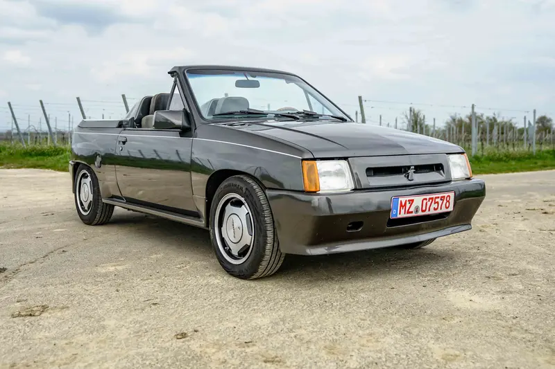 Opel Corsa A Michalak Spyder aus 1. Hand lückenloses Scheckheft im Erstlack einer von 100 Stück (1986)