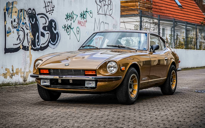 Datsun 260Z 162PS 2. Hand Gold Metallic Restauriert Historie 50t Mls (1974)