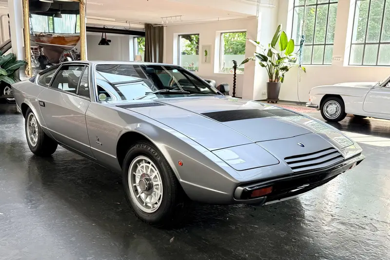 Maserati Khamsin (1977), absolute Seltenheit, umfangreich aufbereitet, mit Gutachten